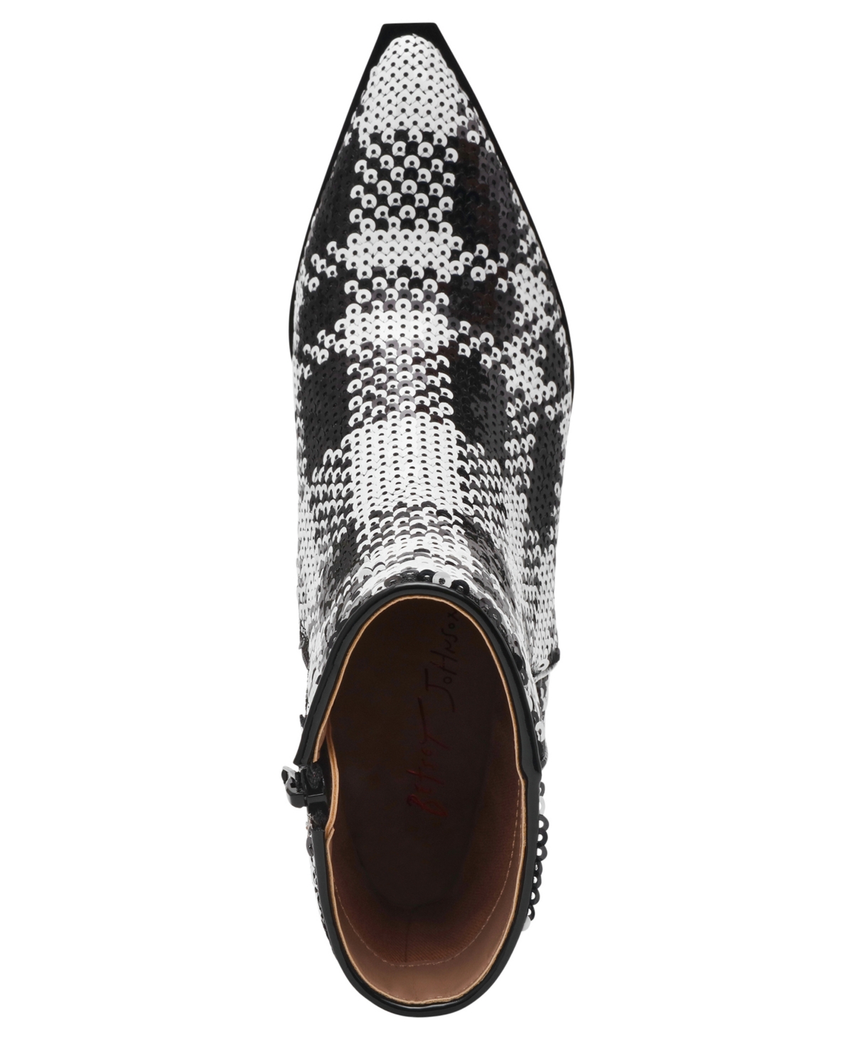 Betsey Johnson Louisa Pointed Toe Bootie In Multi