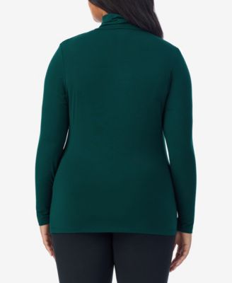 Plus Size Turtleneck Top