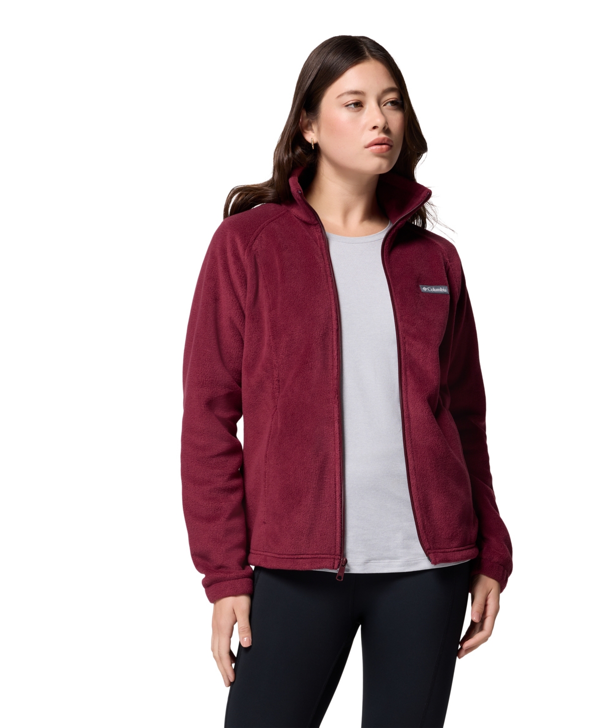 Columbia Women's Benton Springs Fleece Jacket, Xs-3x In Red