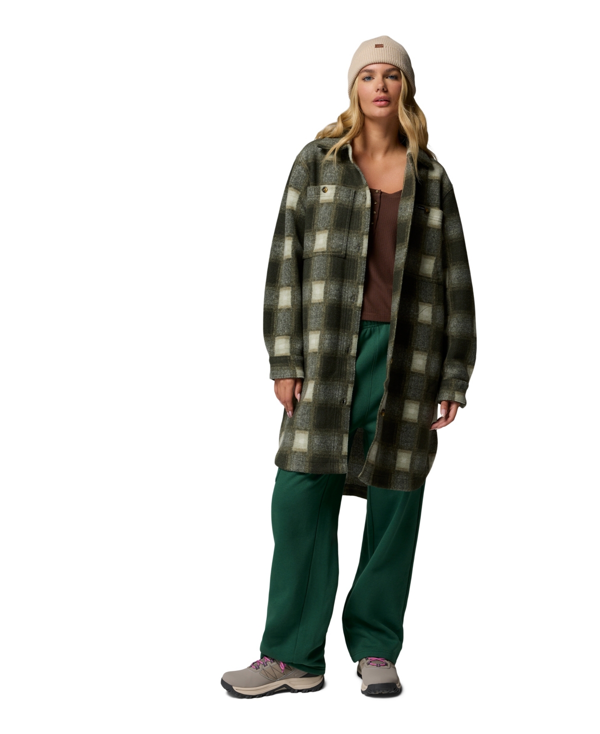 Columbia Women's Wildest Venture Long Jacket In Brown