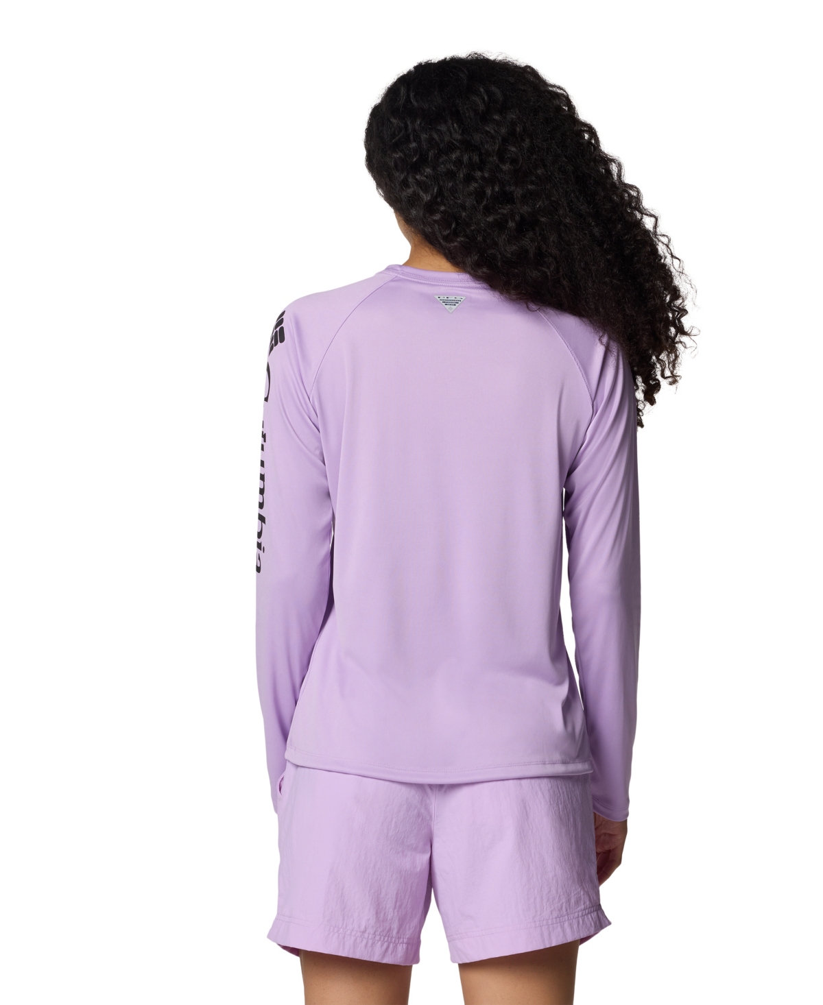Columbia Women's Pfg Tidal Tee Ii Omni-shade T-shirt In Purple