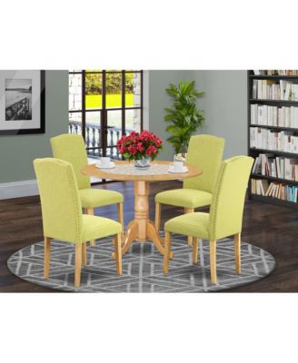 Five-piece  Oak  solid wood modern Dining Room Set
