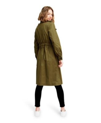 Carlisle Button Front Trench Coat