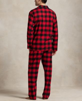 Men's 2-Piece Buffalo Check Sleepwear Set