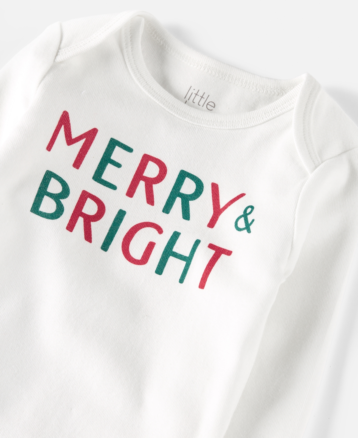 Carter's Little Planet By  Baby Boys Or Baby Girls Organic Merry And Bright Bodysuit And Pants, 2-pie In Multi