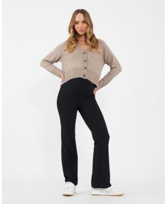 Maternity Chic Sunday Knit Cardigan in Mocha