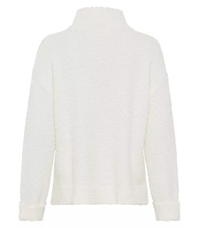 Women's Plush Yarn Sweater - thumbnail 8