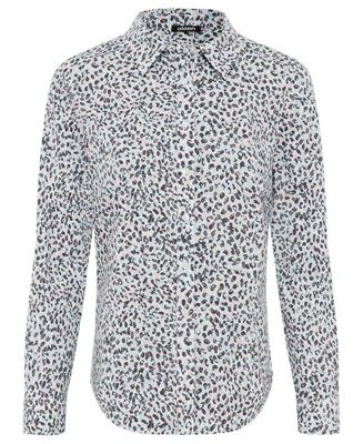 Women's Minimal Leopard Print Shirt