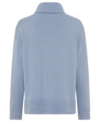 Women's Sweater with Convertible Neckline