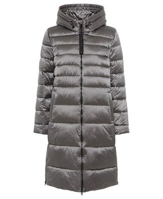 Women's Longline Hooded Puffer Coat
