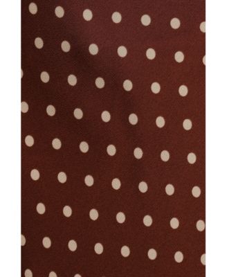 Women's Velman Skirt - Brown Polka Dot