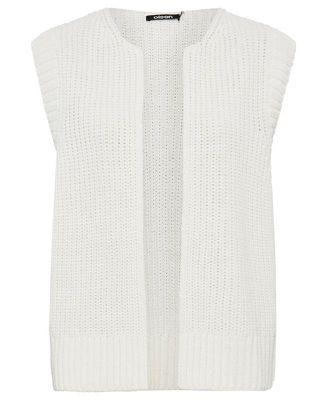 Cotton Blend Sweater Vest
