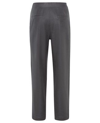 Mona Fit Straight Leg Coated Pull-On Pant