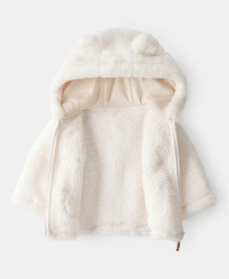 Baby Boys or Baby Girls Zip Up Long Sleeve Sweater
