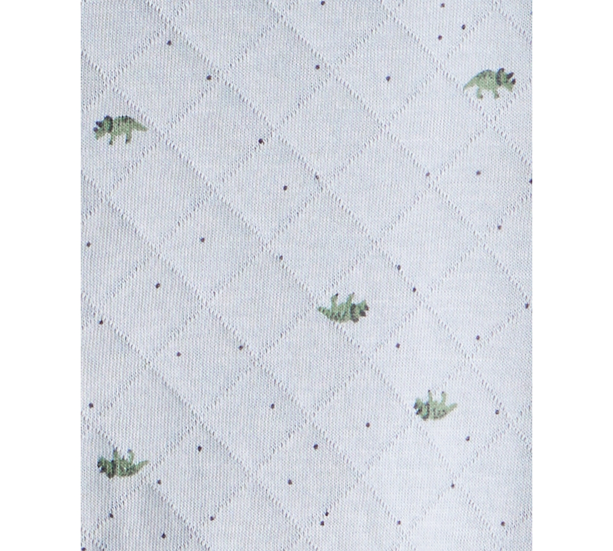 Carter's Baby Boys Long Sleeves Dinosaur Print Jumpsuit