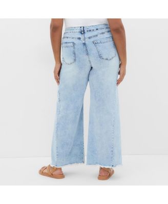 Plus Size Harley Fit Aliya Wide Leg Jean