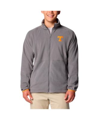 Columbia - Men's Gray Tennessee Volunteers Big Tall Flanker IV Fleece Raglan Full-Zip Jacket