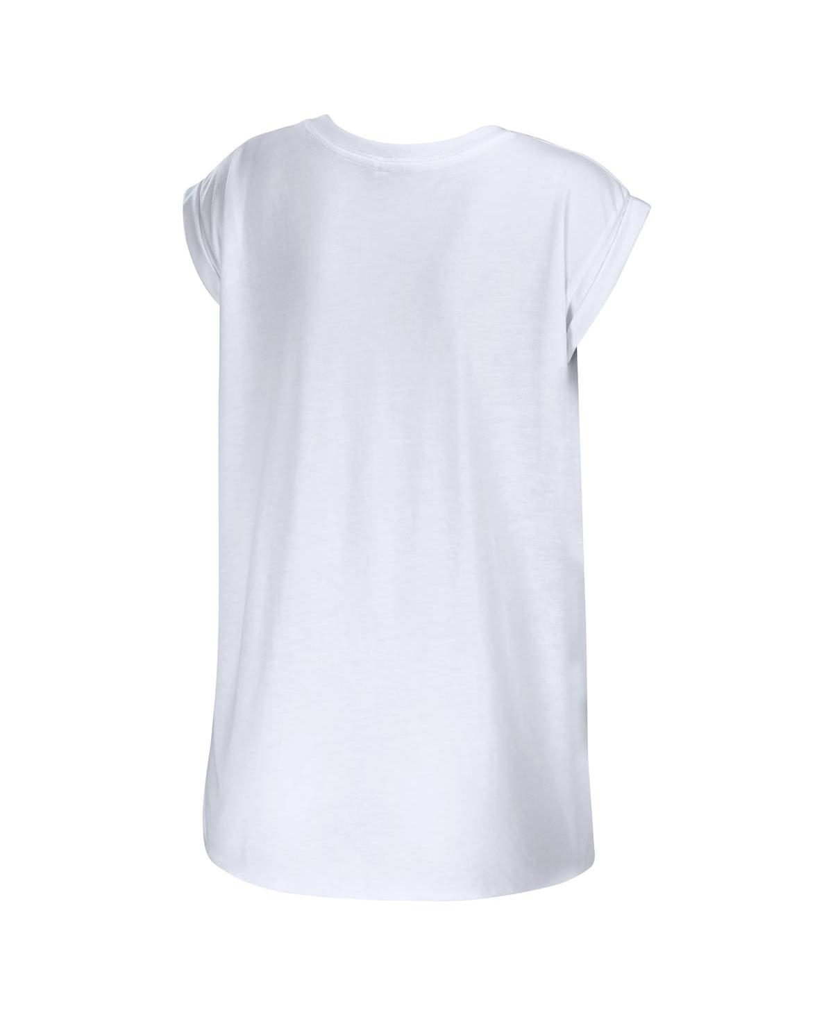 Wear By Erin Andrews Women's White St. Louis Blues Domestic Tank Top In White