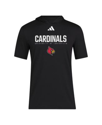 Men's Black Louisville Cardinals 2025 AREOREADY Sideline Training Hooded T-Shirt