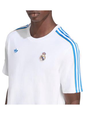 Men's White Real Madrid Terrace Icons T-Shirt