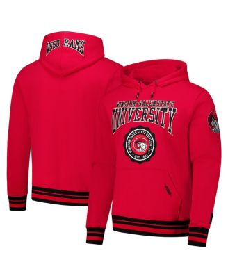 Pro Standard - Men's Red Winston-Salem State Rams Crest Pullover Hoodie