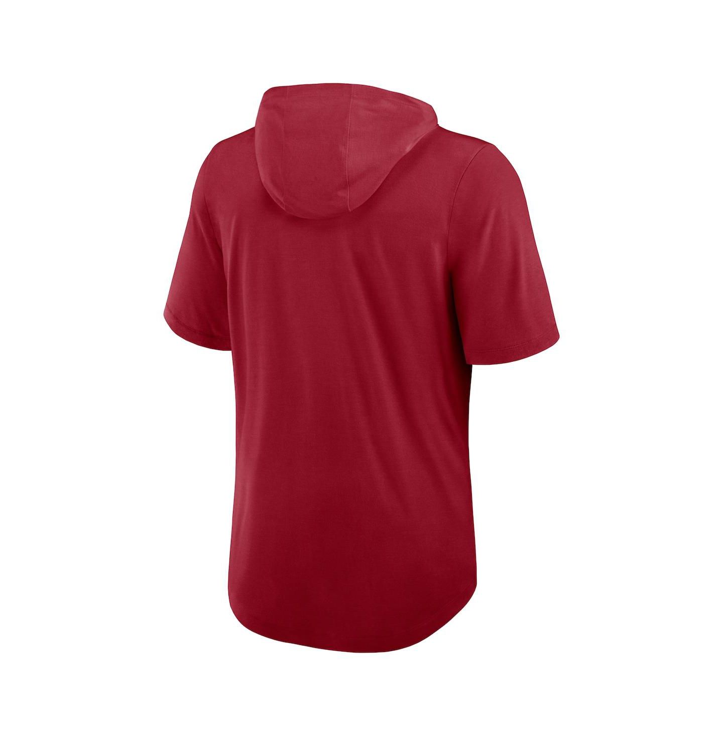 Мужское худи Nike Cardinal Arizona Cardinals Lockup Tri-Blend T-Shirt — фото 3