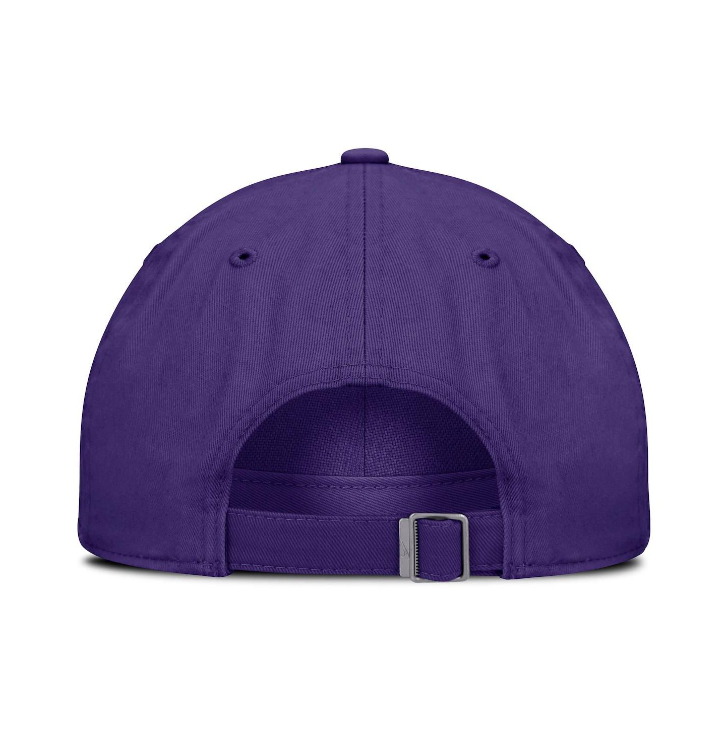 Мужская кепка Nike Purple Clemson Tigers Primetime Club Adjustable Hat — фото 4