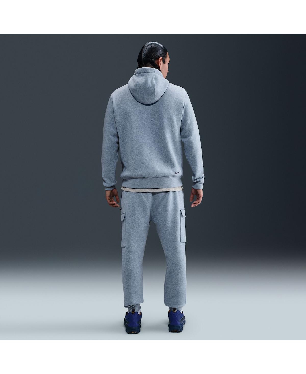 Nike Paris Saint-germain Club  Men's Soccer Pullover Hoodie In Blue