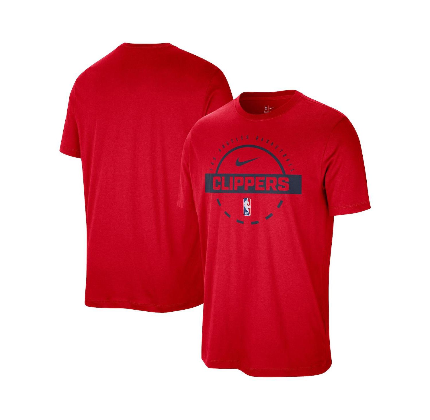 Men's Red LA Clippers Authentic Practice T-Shirt