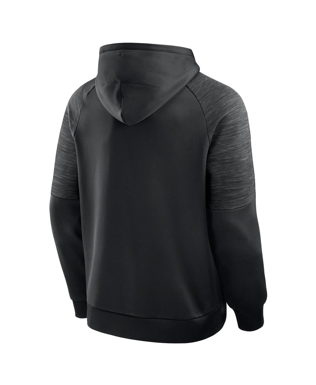 Fanatics Men's Black Detroit Lions Chip Shot Pullover Hoodie In Black