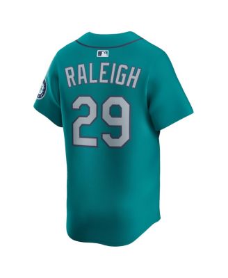 Men's Cal Raleigh Teal Seattle Mariners Alternate Limited Jersey
