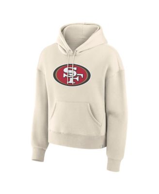 Women's Cream San Francisco 49ers Dove Legacy Pullover Hoodie
