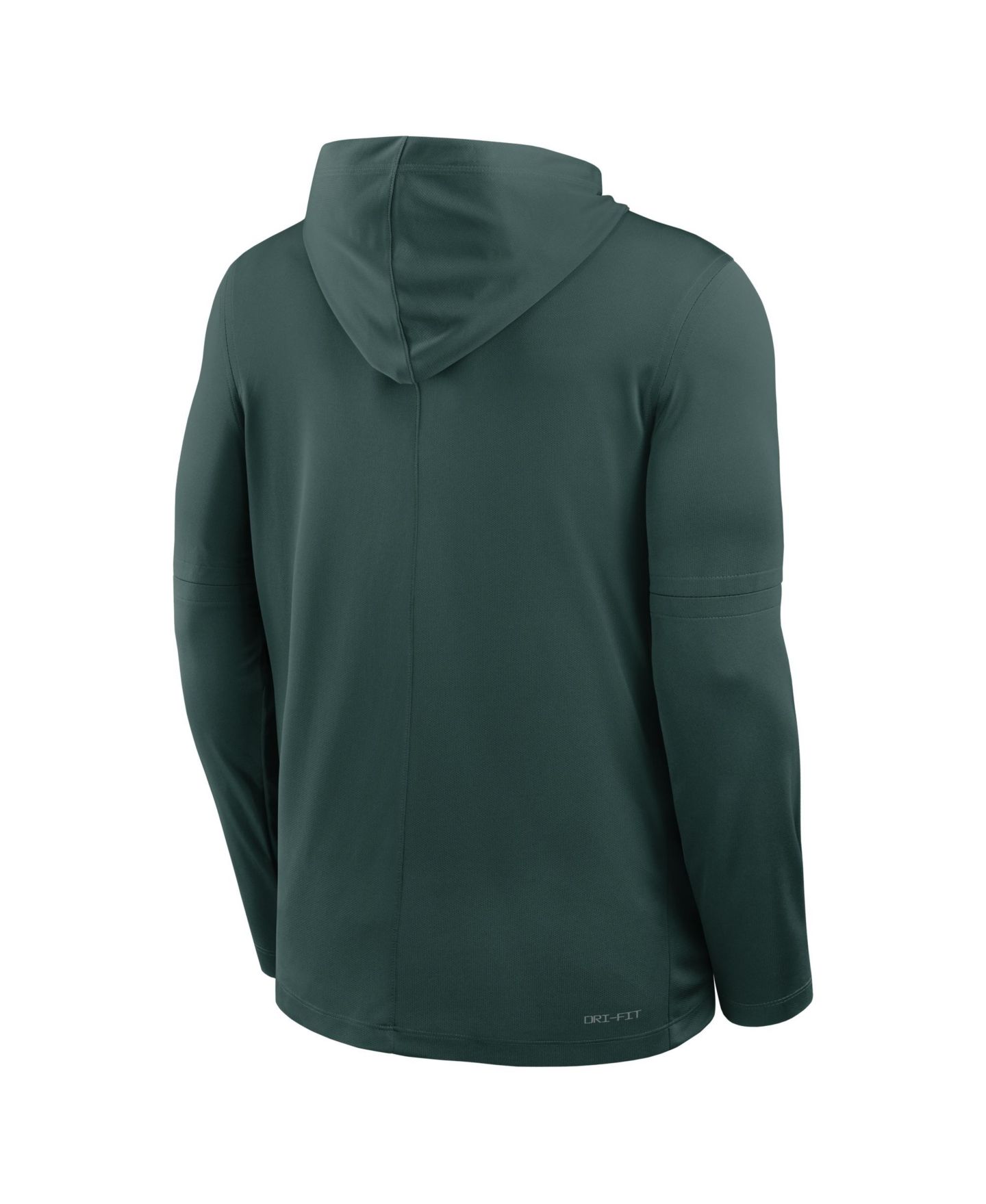 Мужское худи Nike Green Michigan State Spartans 2025 Sideline Performance Long Sleeve T-Shirt — фото 5