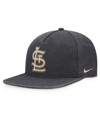 Men's Anthracite St. Louis Cardinals Monotone Pro Adjustable Hat