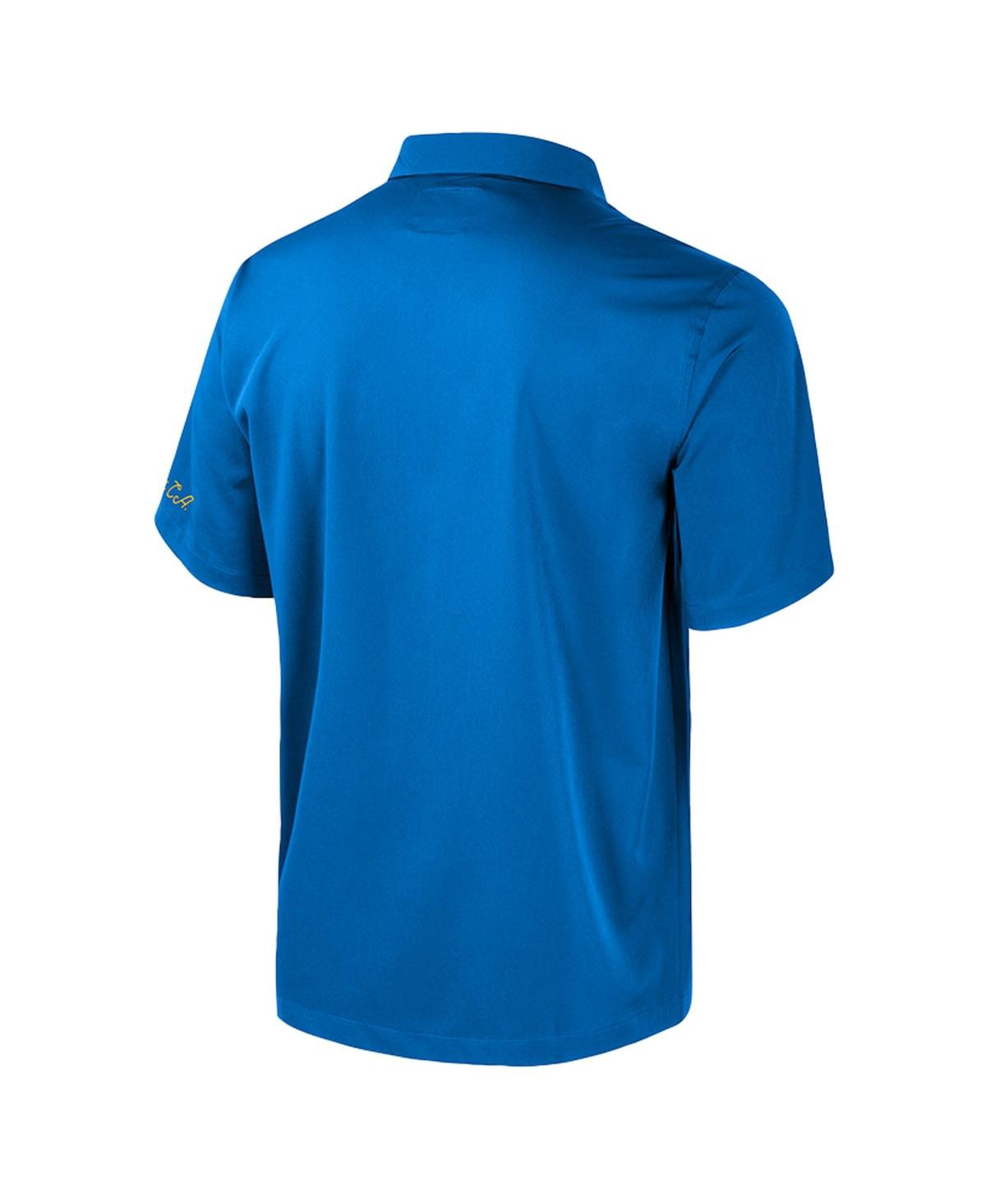 Colosseum Men's Blue Ucla Bruins Strike Bowling Button-up Shirt In Blue