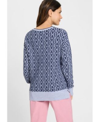 Women's Retro Design Sweater