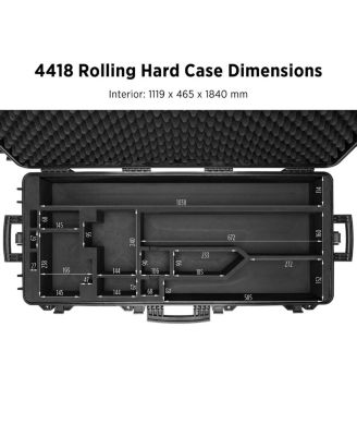 Rolling Hard Case for FJ400 Strobes