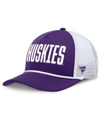 Fanatics - Men's Purple Washington Huskies Dutch Foam Front Adjustable Trucker Hat