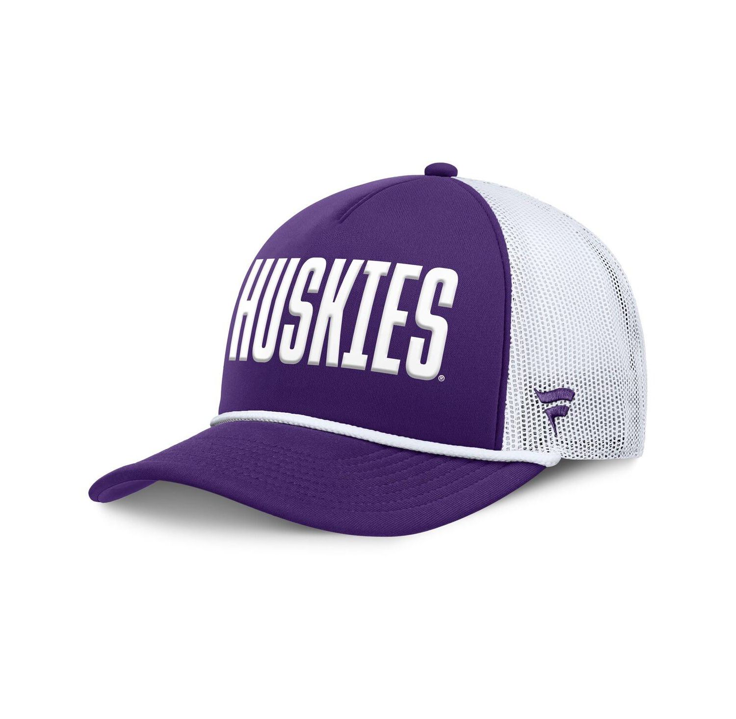 Men's Purple Washington Huskies Dutch Foam Front Adjustable Trucker Hat
