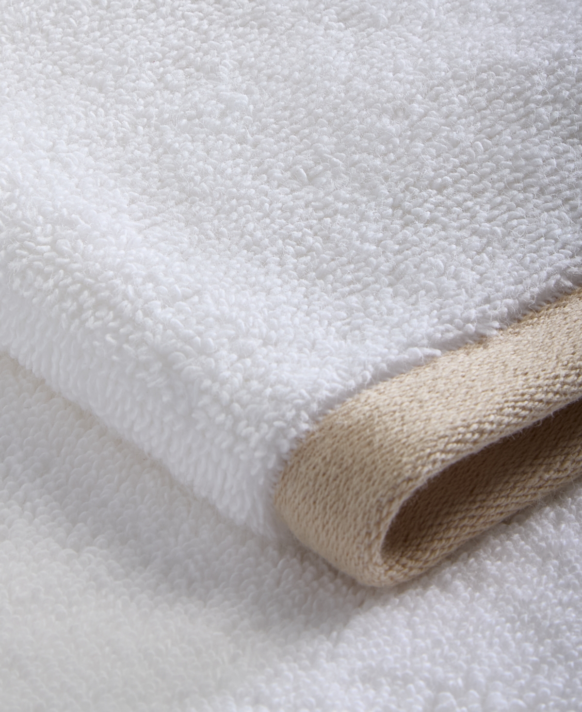 Hotel Collection Linea Cotton Hand Towel, 20" X 30" In White