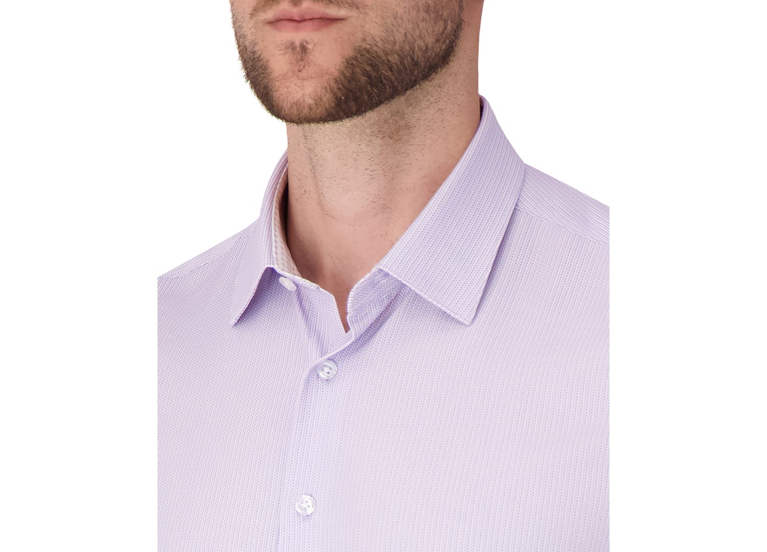 Men's 4-Way Geo Print Dress Shirt