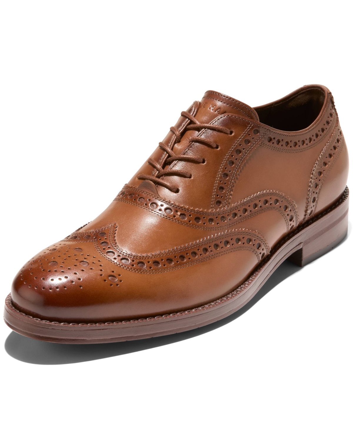 Cole Haan Broadway Wingtip In Brown