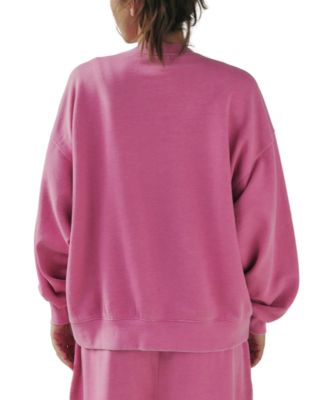 Women's Oversized Long Sleeve Sweatshirt