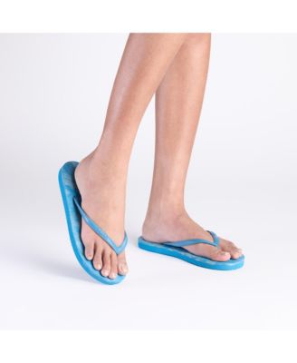 Women's Slimz Remix Natural Rubber Flip-Flip Thong Sandals