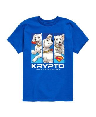 Big Boys Krypto Superdog Comic Strip Graphic T-Shirt