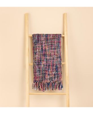 Artisan Woven Stella 100% Recycled Acrylic Multi Colored Winter Scarf