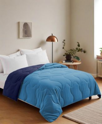 Lightweight Reversible Down Alternative Comforter, King