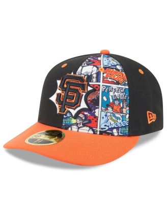 New Era - Men's Black/Orange San Francisco Giants 2025 MLB Diamond Hero Edition Low Profile 59FIFTY Fitted Hat