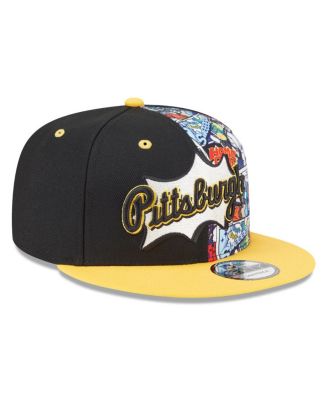 Men's Black/Gold Pittsburgh Pirates 2025 MLB Diamond Hero Edition 9FIFTY Snapback Hat