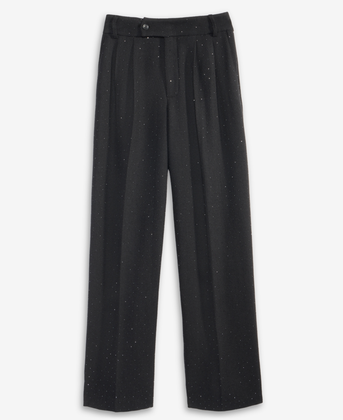 Inc International Concepts Women's Studded Tab-waist Trousers, Macy's Exclusive In Black